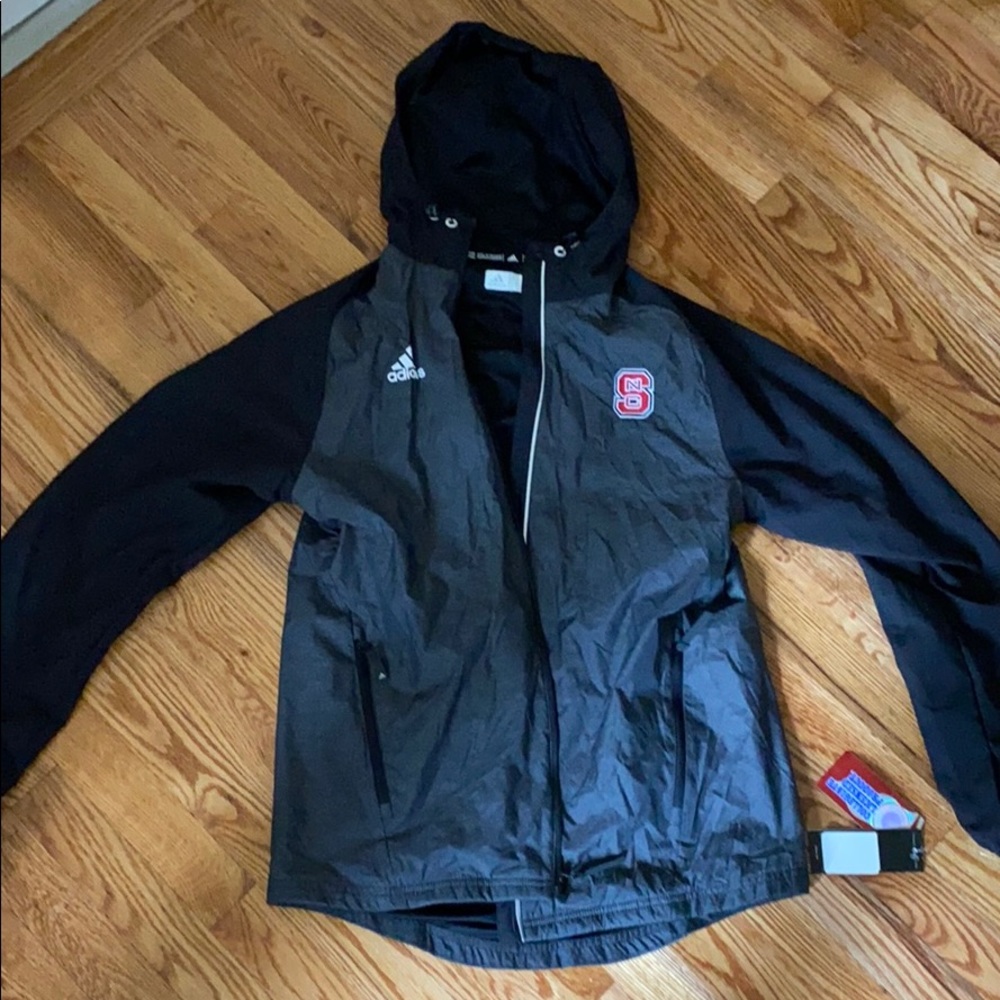 NC State raincoat